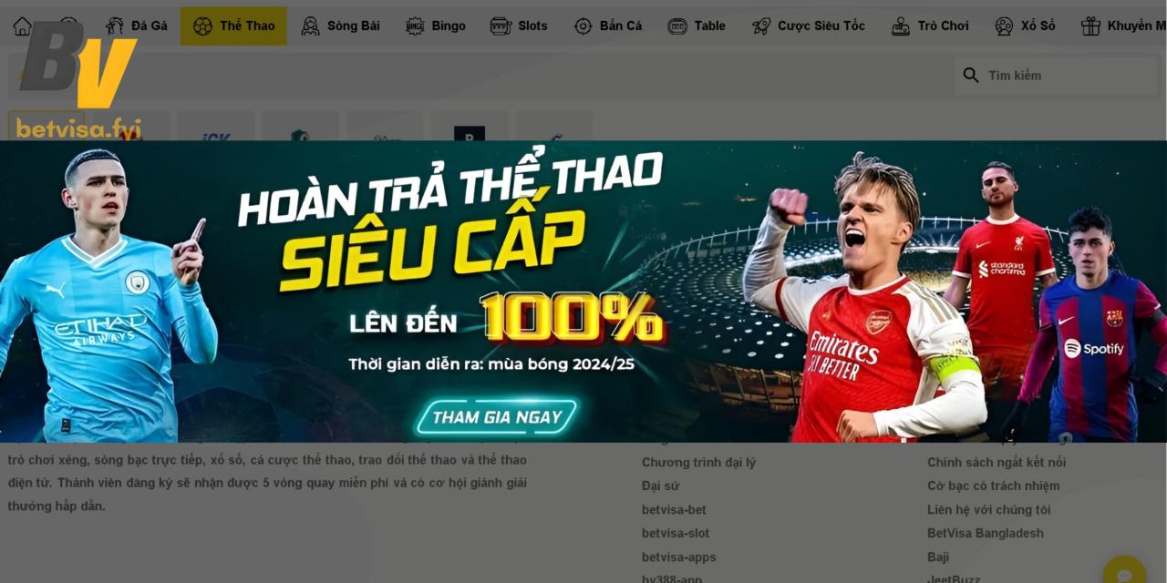 Trải nghiệm cá cược thể thao mượt mà trên bet 288